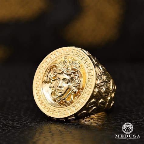 versace anillo hombre|Joyería para hombre de lujo .